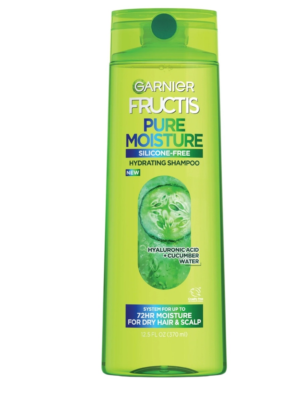 Garnier Fructis Pure Moisture Hydrating Shampoo - Bright Green Bottle